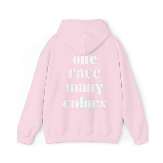 ORMC Essential Neutrals Collection Back Print Unisex Hoodie