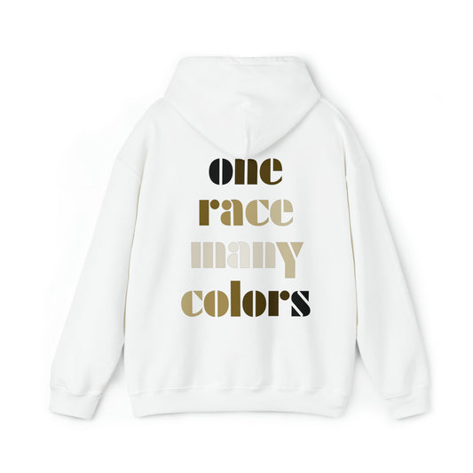 ORMC Neutrals Collection Back Print Multicolor Unisex Hoodie